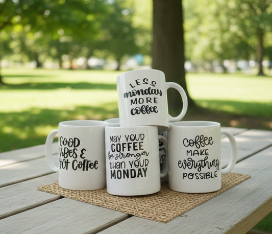 Printed mugs