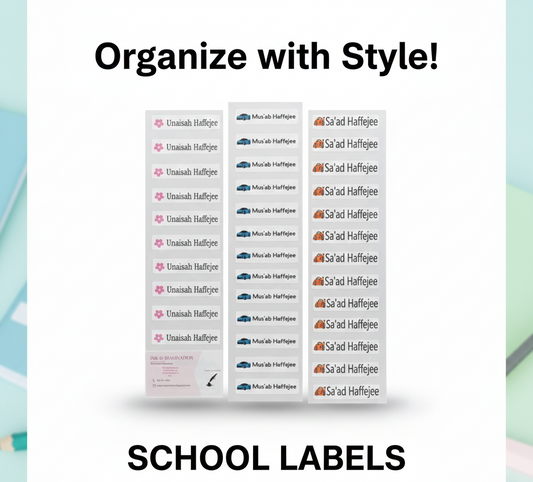 School labels