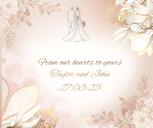 Wedding Magnet style 2